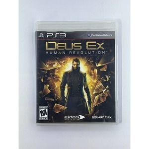Deus Ex Human Revolution Sony PlayStation (Sony PS3) Complete CIB